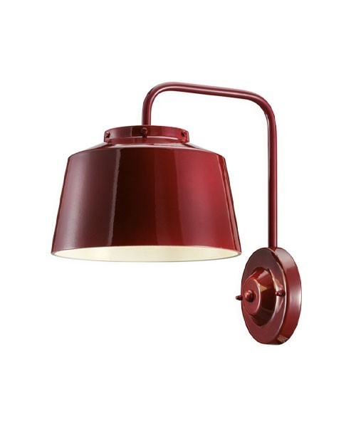 FERROLUCE 50's C2002\R Lampada da parete in Ceramica 3 colori