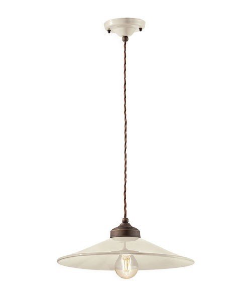 FERROLUCE Colors C1631\R Lampada a sospensione in Ceramica 5 colori