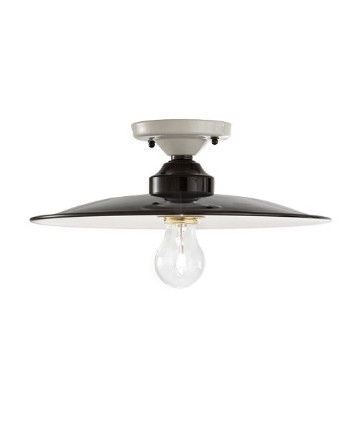 FERROLUCE B&W C1615\R Lampada da soffitto in Ceramica e ferro