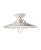 FERROLUCE B&W C104\R Lampada da soffitto in Ceramica 2 colori