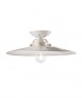 FERROLUCE B&W C105\R Lampada da soffitto in Ceramica 2 colori