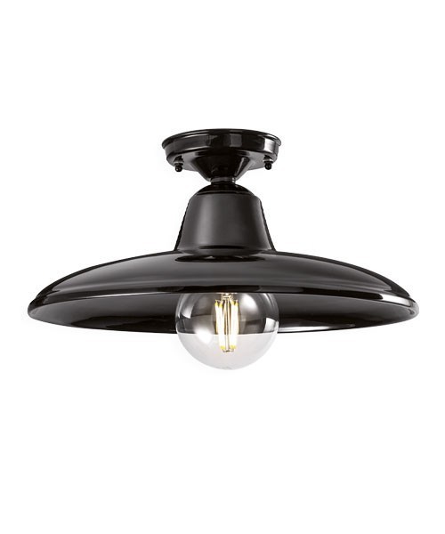 FERROLUCE B&W C2333\R Lampada da soffitto in Ceramica 2 colori