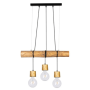 BRITOP Trabo Pino 68315351 Lampada Moderna a Sospensione E27 3 Luci