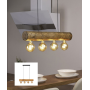 BRITOP Trabo Simple 69880404 Lampada Moderna a Sospensione E27 4 Luci