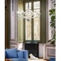 IDEAL-LUX Casanova SP8 Lampada a sospensione in vetro trasparente