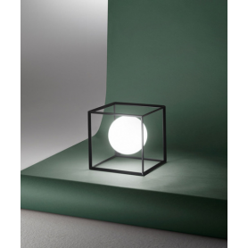 PERENZ CUBE Lampada da Tavolo Moderna G9 2 Colori