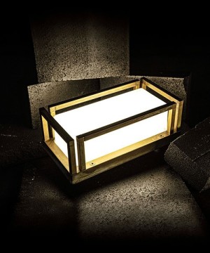 MORETTI Ice Cubic 3414 Lampada da parete da esterno 4 Colori