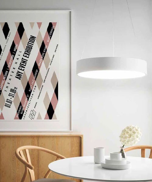 AFFRALUX Band Diodi 2049 Lampada a sospensione a Led D. 60cm 4 Colori