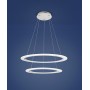 AFFRALUX Acryled 2307 Lampada a sospensione a Led D. 42cm + 60cm