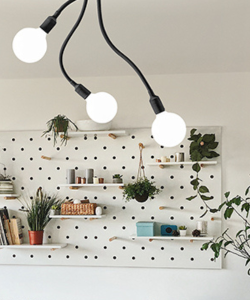 PERENZ Bulbo 6680 B Lampada Moderna da Soffitto a LED 2 Colori