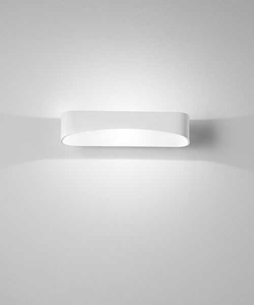 ISYLUCE Drappo 932G Lampada da parete a Led 2 Colori