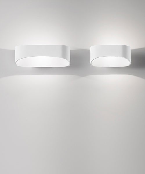 ISYLUCE Drappo 932 Lampada da parete a Led 2 Colori