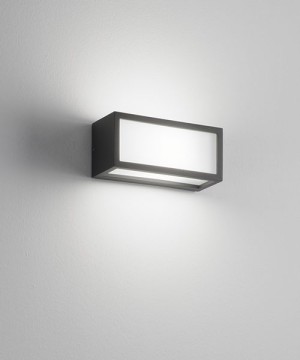 ISYLUCE Deco' Lampada da Parete a Led da Esterno 3 Colori