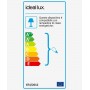 IDEAL-LUX Ninfea PL2 Plafoniera in vetro 2 Colori