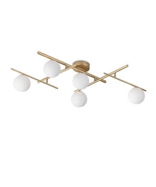 IDEAL-LUX Atlas PL5 Plafoniera in vetro 3 Colori