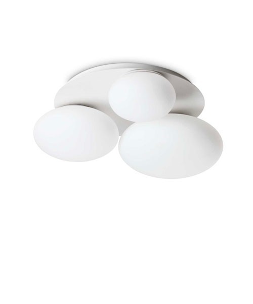 IDEAL-LUX Ninfea PL3 Plafoniera in vetro 2 Colori