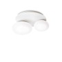 IDEAL-LUX Ninfea PL2 Plafoniera in vetro 2 Colori