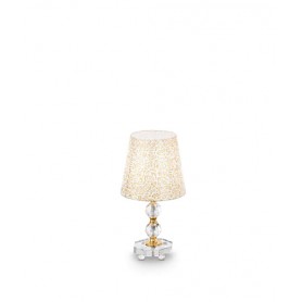 IDEAL-LUX Queen TL1 Small Lampada da tavolo classica in cristallo