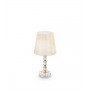 IDEAL-LUX Queen TL1 Medium Lampada da tavolo classica in cristallo