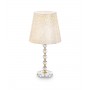IDEAL-LUX Queen TL1 Big Lampada da tavolo classica in cristallo