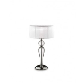IDEAL-LUX Duchessa Small Lampada da tavolo classica in vetro soffiato