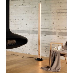 IDEAL-LUX Craft PT Lampada da terra a Led in legno