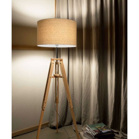 IDEAL-LUX Klimt PT1 Lampada da terra in legno
