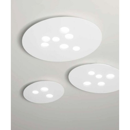 GEA LUCE Luna P/G Lampada da soffitto 2 Colori