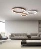 GEA LUCE Flor P/G Lampada da soffitto a LED 3 Colori