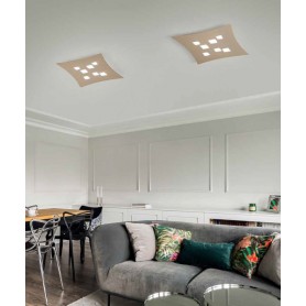 GEA LUCE Isotta P/G Lampada da soffitto 2 Colori