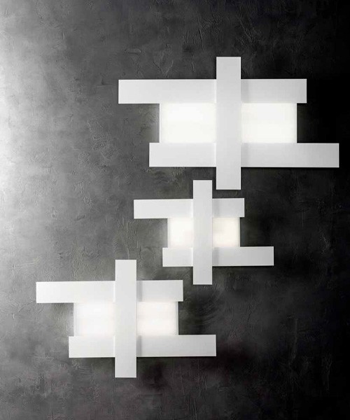 GEA LUCE Doha P/G Lampada da soffitto a LED 4 Colori