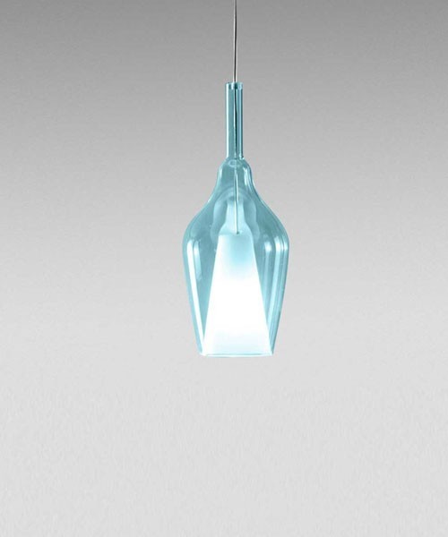 GEA LUCE Ofelia Mini S/12 Lampada a Sospensione in vetro 7 Colori