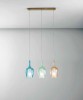 GEA LUCE Ofelia Mini S/12  Lampada a Sospensione in vetro 8 Colori