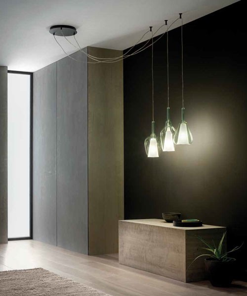 GEA LUCE Ofelia Mini S/11 Glass pendant lamp 8 colors