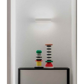 GEA LUCE Gap Double l. 32 cm Lampada da parete a Led 2 Colori