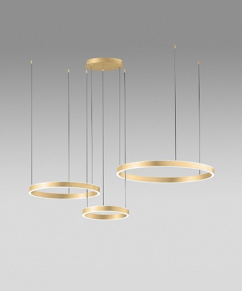 GEA LUCE Criseide S/3D Lampada a Sospensione a LED 3 Colori