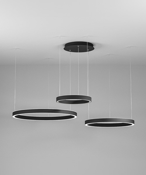 GEA LUCE Criseide S/3D Lampada a Sospensione a LED 3 Colori