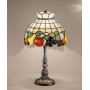 Perenz T924 + B612 - lampada da Tavolo rilegata stile Tiffany