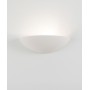 ISYLUCE Shell Grande Lampada da parete in Ceramica tinteggiabile