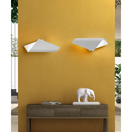 EXCLUSIVE LIGHT Folium A37 Lampada da parete a LED 2 colori