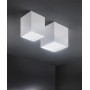 EXCLUSIVE LIGHT Jar Q75 Lampada da soffitto a LED 2 colori