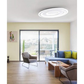 EXCLUSIVE LIGHT Loop T65 LED ceiling lamp