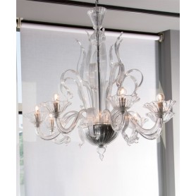 Mazzega1946 Mazzorbo pendant lamp in crystal