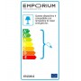 EMPORIUM Cylinder D. 30 cm Suspension lamp 5 Colors