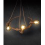 BRG Firenze Magneto 3 Luci Lampadario Rotondo 2 Finiture