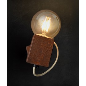 BRG Firenze Cubo Magneto 1 Luce Lampada da parete 2 Finiture