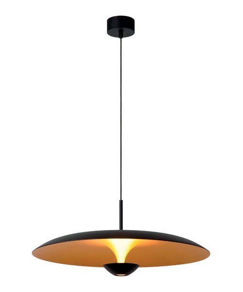 Faro Lang - Sospensione a soffitto a 1 luce a cupola bianco, verde, E27