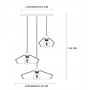 LUCIDE Yunkai Suspension lamp 3 Lights