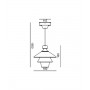 TOSCOT Battersea 952S Suspension lamp 3 Colors