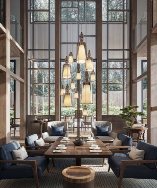 KARMAN AlibaGlass SE316A Glass Suspension Lamp 5 Colors